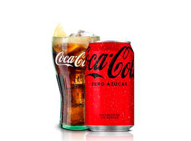 Coca-Cola Zero Azúcar lata 330ml.